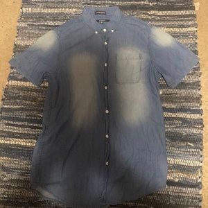 Carbon button up Size small